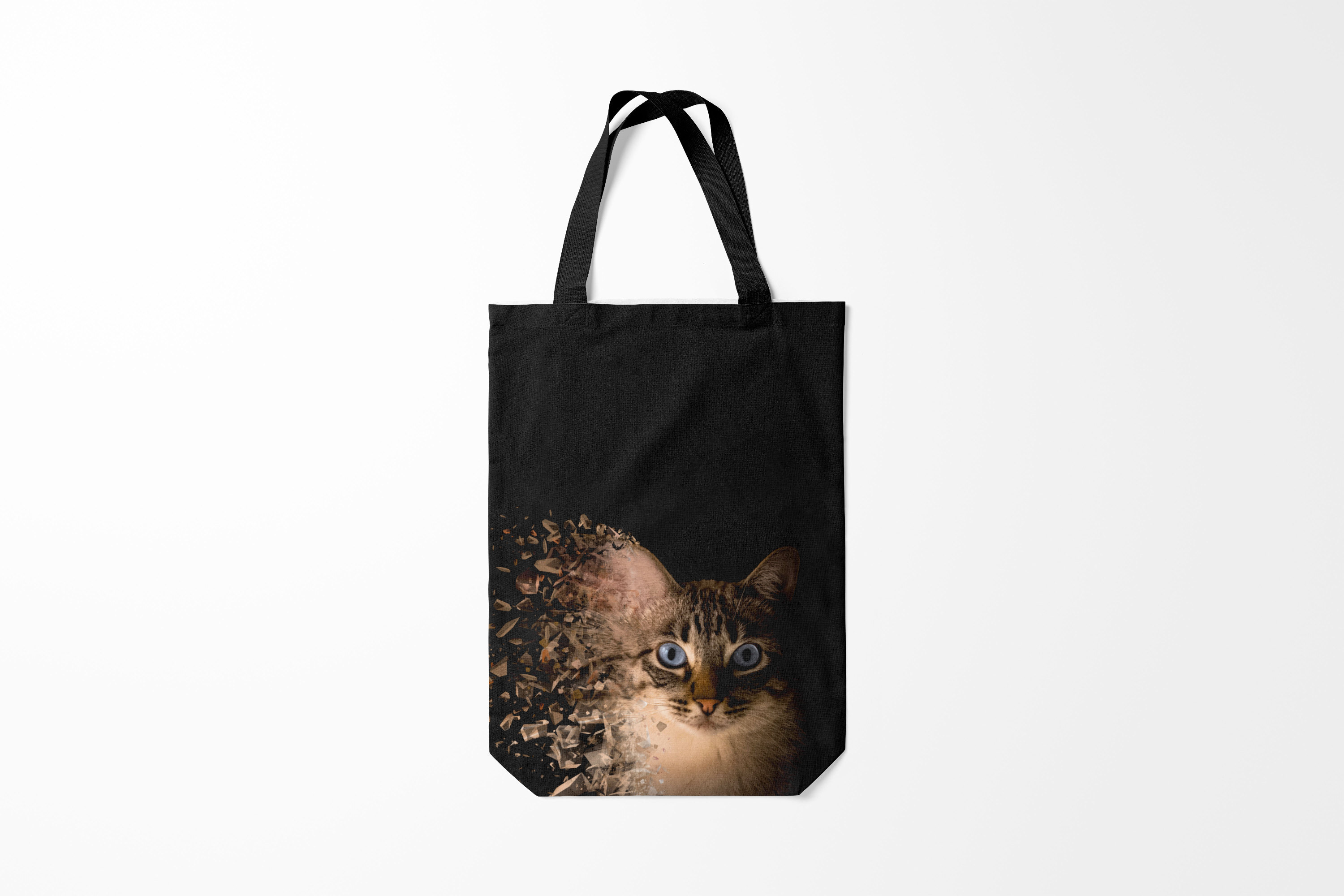 

Сумка шoппер унисекс Burnettie Коты и кошки Gangsta Cat, черный, Коты и кошки Gangsta Cat