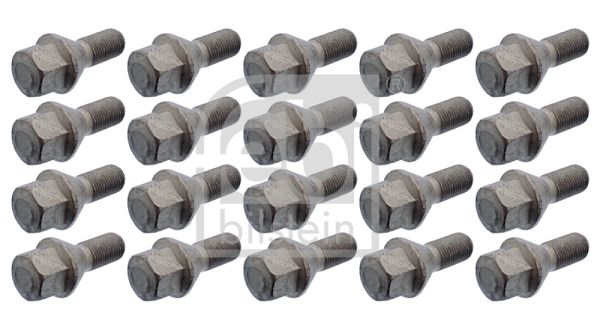 

Болт колеса (для литого и стального диска) m12x1.25x22mm ключ 17 fiat/gm/opel/psa febi 193