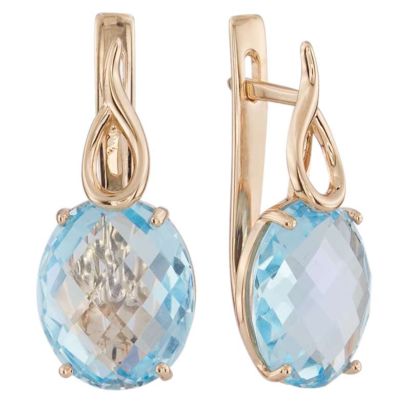 

Серьги из красного золота с топазом ALORIS Серьги 1138Т, Серьги 1138Т