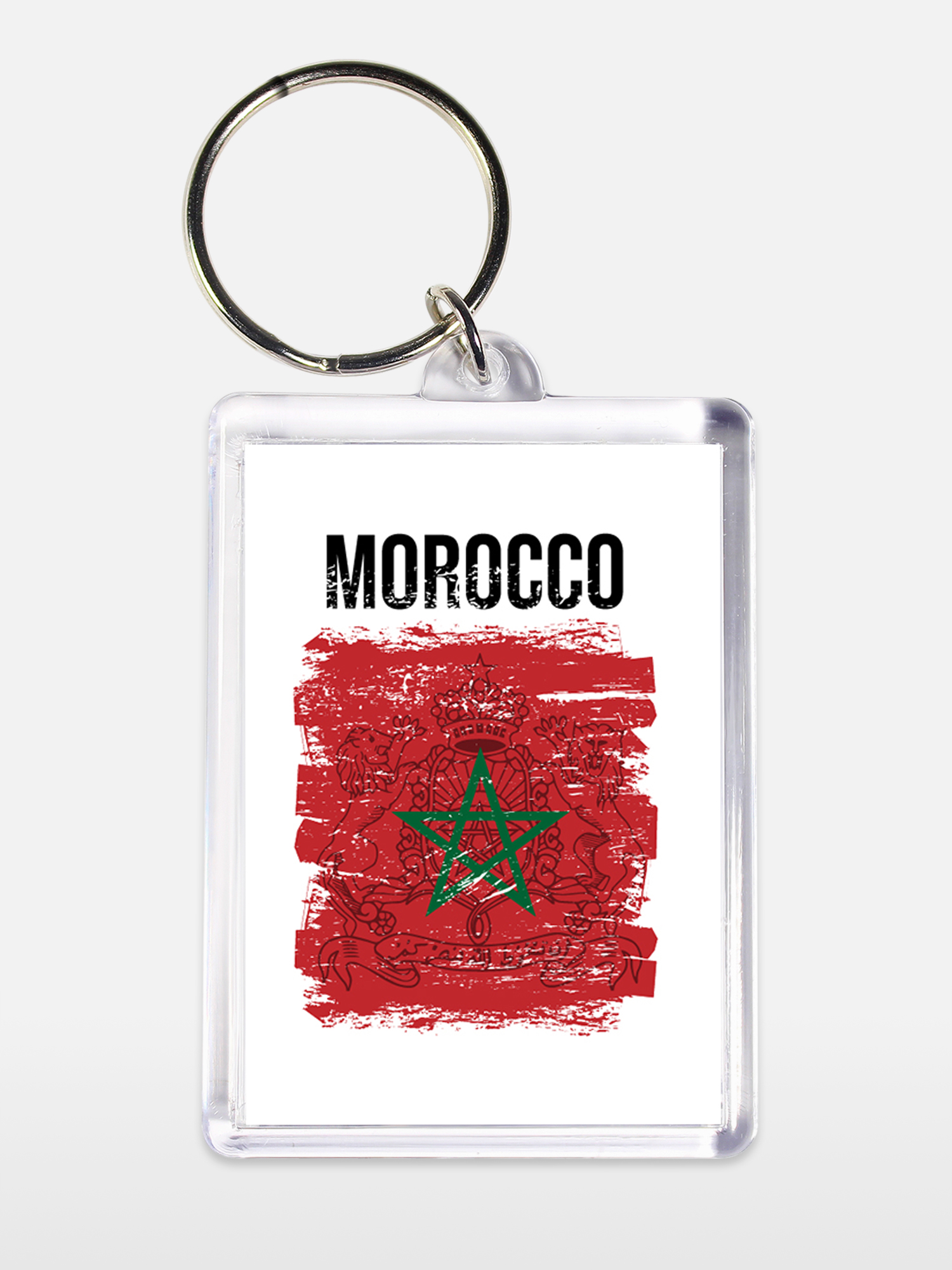 Брелок унисекс Марокко белый