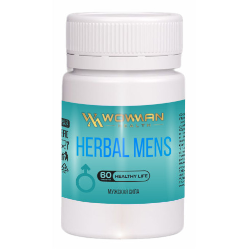 Пищевая добавка WowMan Мужская сила Herbal Mens, 60 таблеток