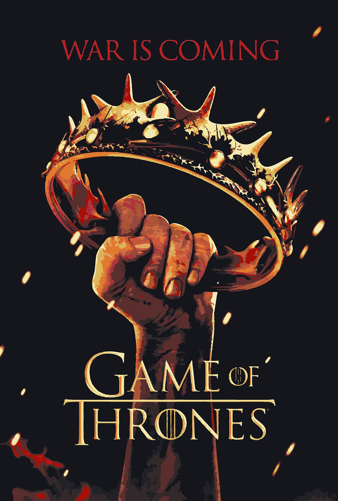 

Картина по номерам Красиво Красим Игра Престолов - Война пришла, 50 х 80 см, Игра Престолов - Война пришла