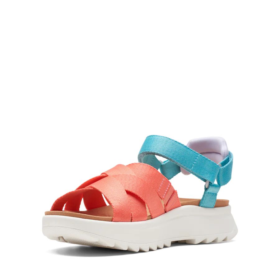 

Сандалии женский Clarks 26170426 разноцветные 40 EU, Разноцветный, 26170426
