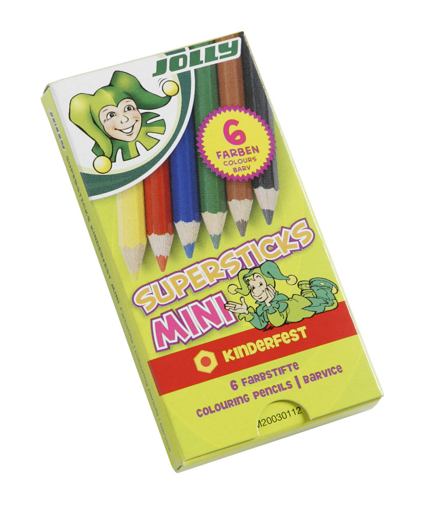 

Карандаши цветные "Supersticks kinderfest Mini", 6 цветов