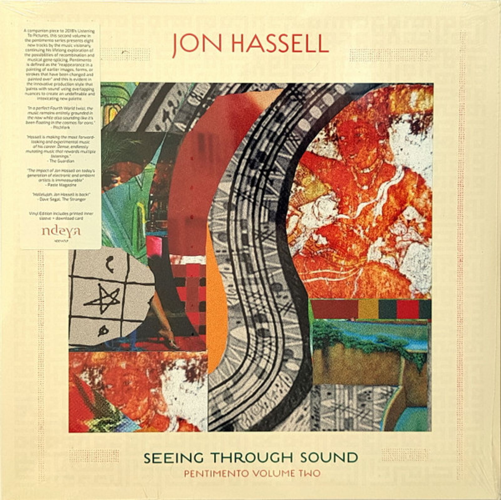 

Виниловая пластинка Hassell Jon Seeing Through Sound (Pentimento Volume Two), Hassell Jon Seeing Through Sound (Pentimento Volume Two)