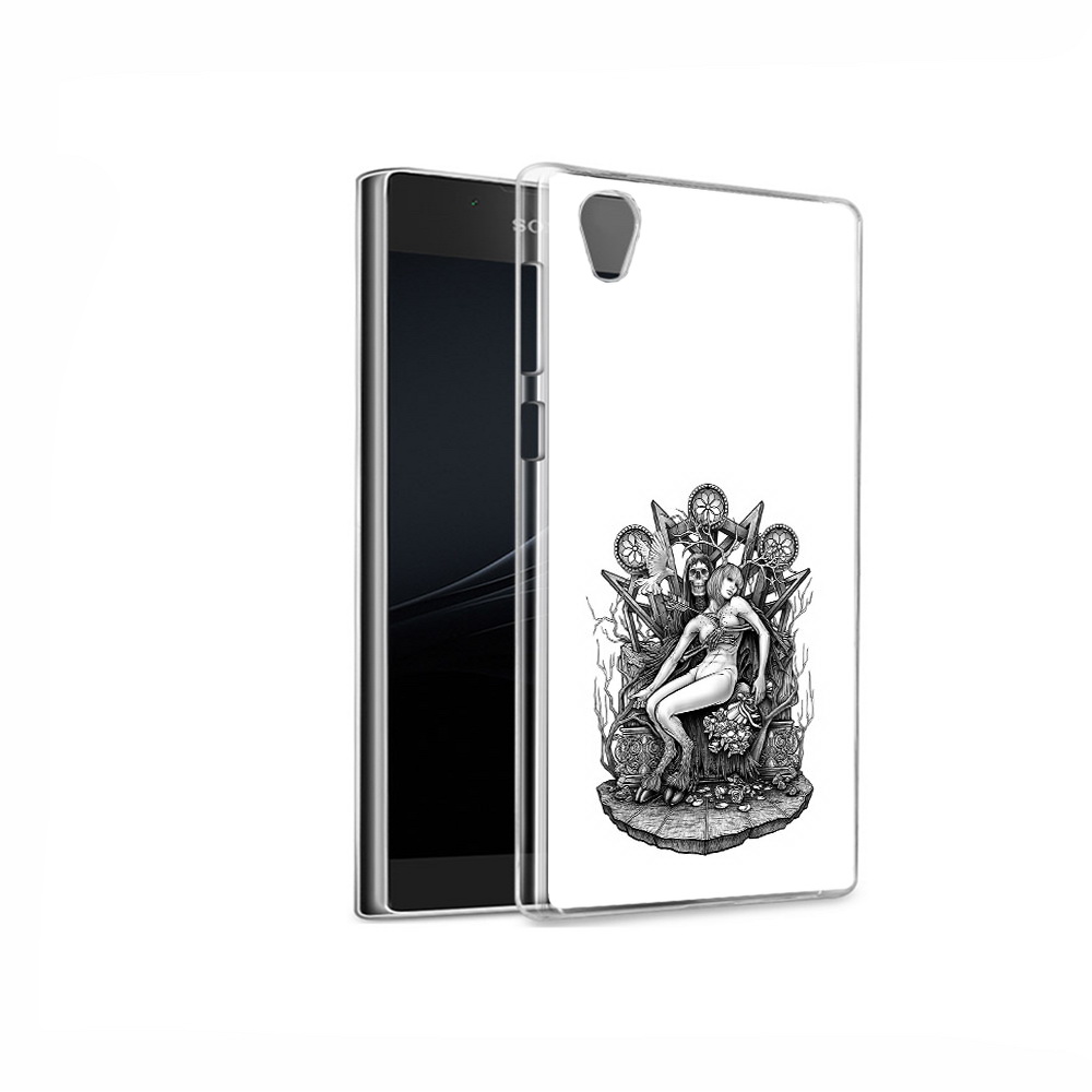 

Чехол MyPads Tocco для Sony Xperia L1 девушка на троне (PT66853.250.309), Прозрачный, Tocco