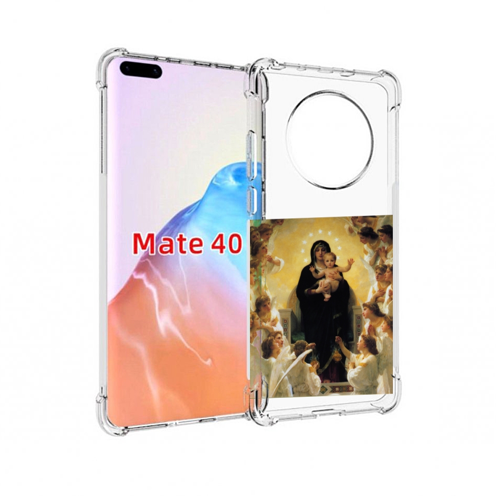

Чехол MyPads Tocco для Huawei Mate 40 дева-мария, Прозрачный, Tocco