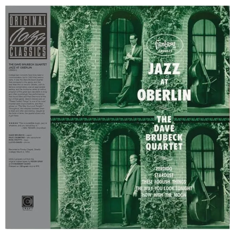

Brubeck Dave Jazz At Oberlin LP, Jazz At Oberlin