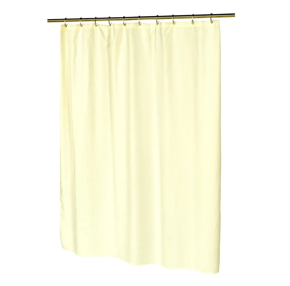 

Штора для ванной Carnation Home Fashions Waffle Weave Ivory, Бежевый