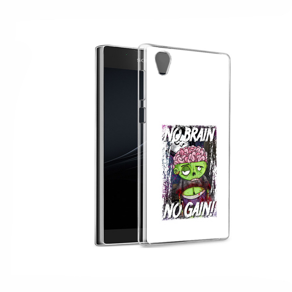 

Чехол MyPads Tocco для Sony Xperia L1 глупый зомби (PT66853.250.289), Прозрачный, Tocco