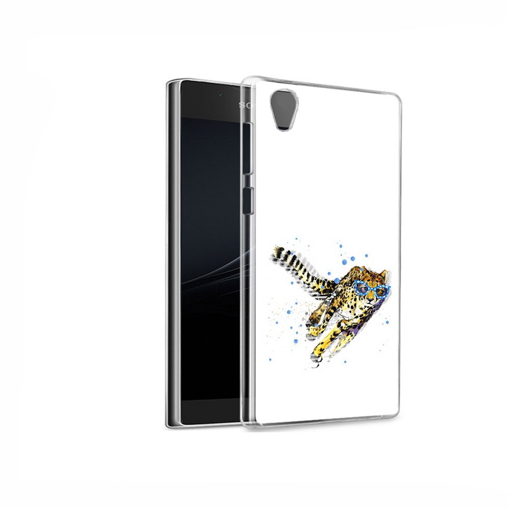 

Чехол MyPads Tocco для Sony Xperia L1 гепард в очках (PT66853.250.287), Прозрачный, Tocco
