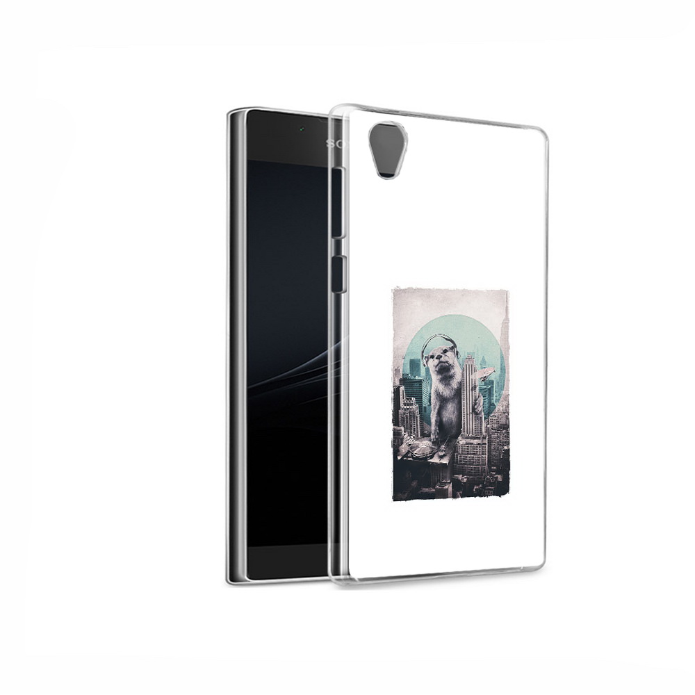 

Чехол MyPads Tocco для Sony Xperia L1 выдра в городе (PT66853.250.283), Прозрачный, Tocco