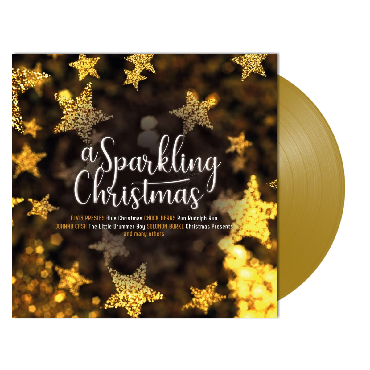 Various Artists A Sparkling Christmas - Slightly Gold LP