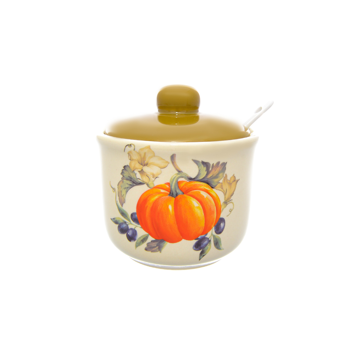

Сахарница с ложкой Royal Classics Тыква 250 мл 9,89,89,6 см
