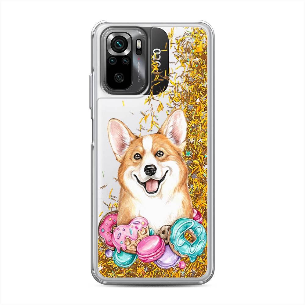 

Чехол Awog "Корги и сладости" на Xiaomi Poco M5s / Сяоми Поко M5s, 316290-1