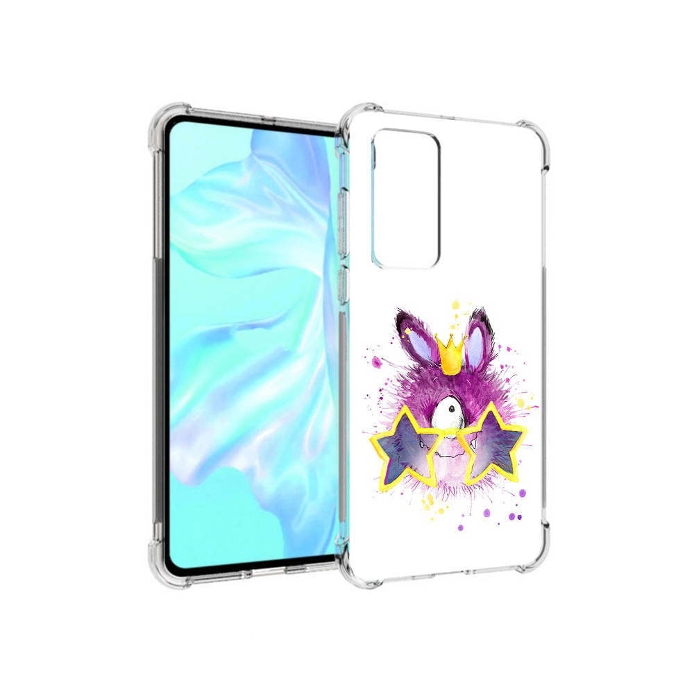 

Чехол MyPads Tocco для Huawei P40 Шуршуля, Прозрачный, Tocco