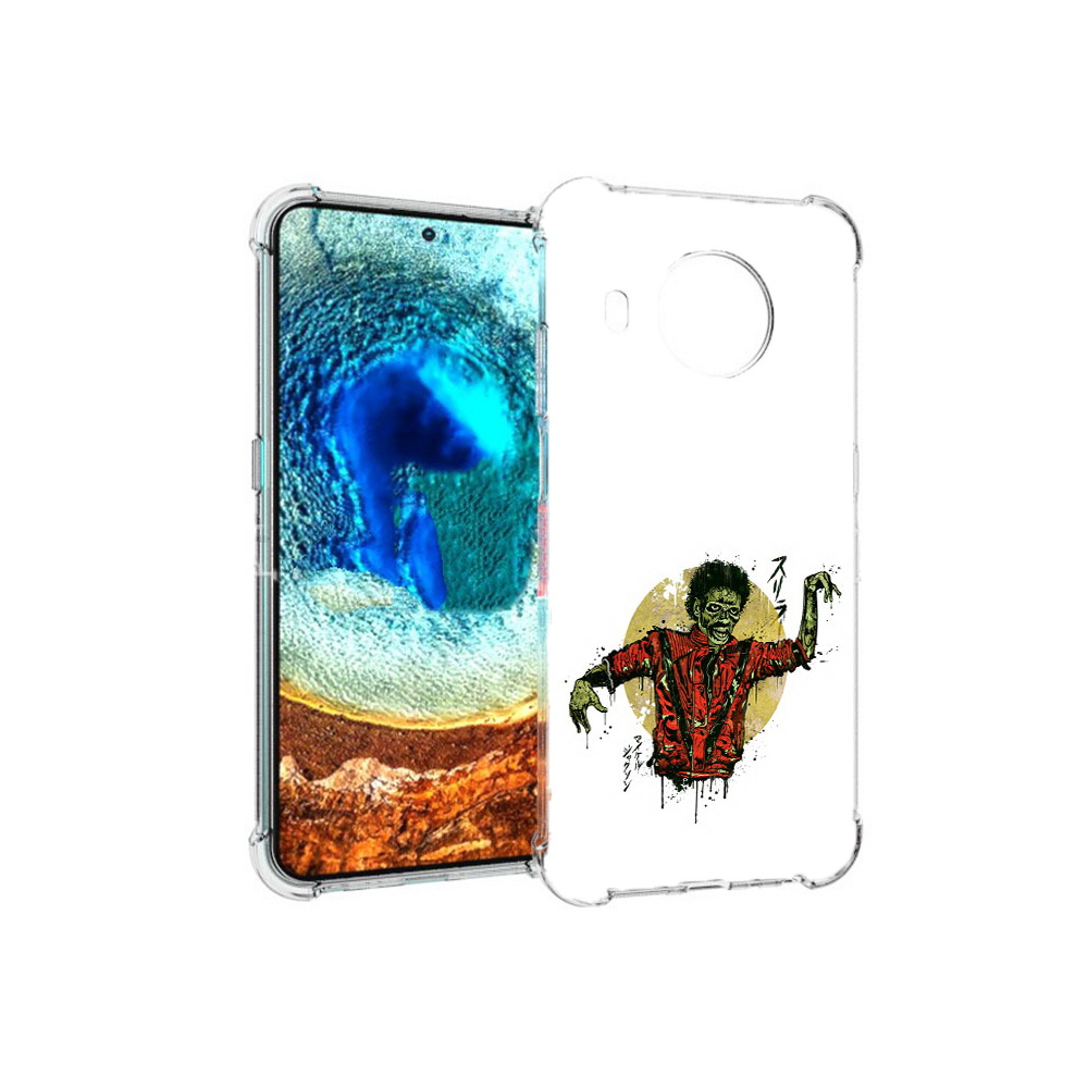 

Чехол MyPads Tocco для Nokia X20 Зомби (PT159436.101.89), Прозрачный, Tocco