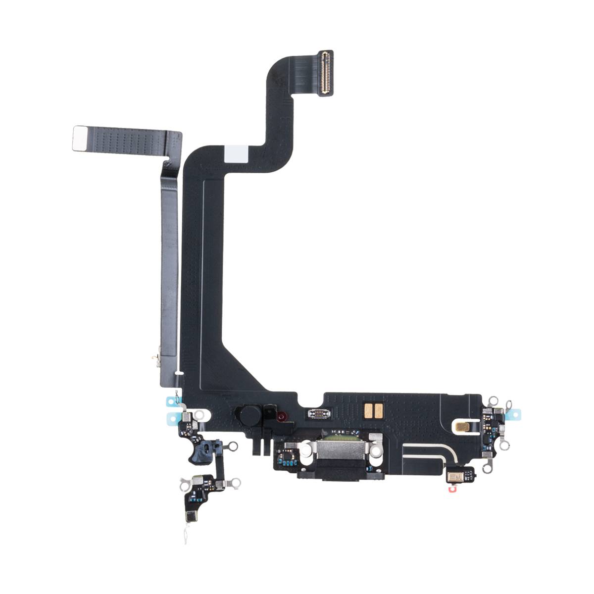 

Шлейф iPhone 14 Pro Max на системный разъем и микрофон <черный> (OEM)