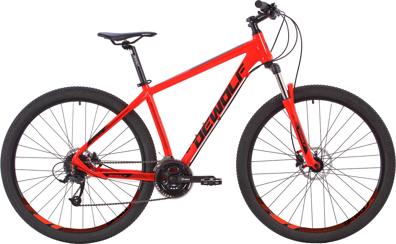 

Велосипед DEWOLF GROW 20 2022 22 neon red/black/red