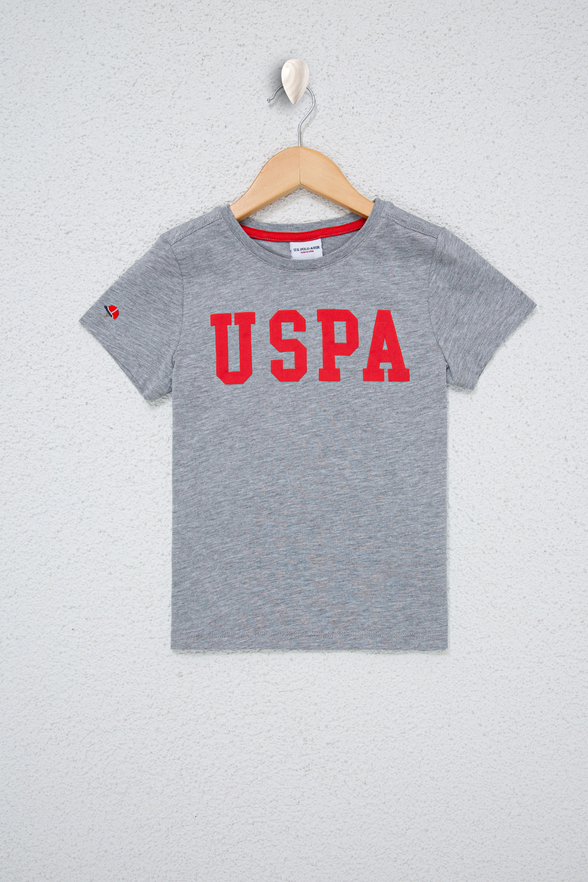 Футболка детская US Polo Assn G083SZ0110GEARTKIDSIY021, серый, 116