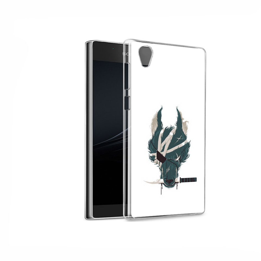 

Чехол MyPads Tocco для Sony Xperia L1 волк-разбойник (PT66853.250.271), Прозрачный, Tocco