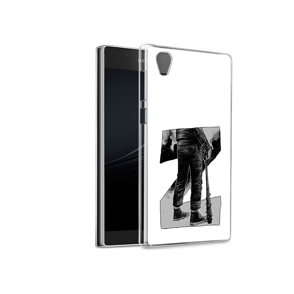 

Чехол MyPads Tocco для Sony Xperia L1 воин черно белый (PT66853.250.265), Tocco