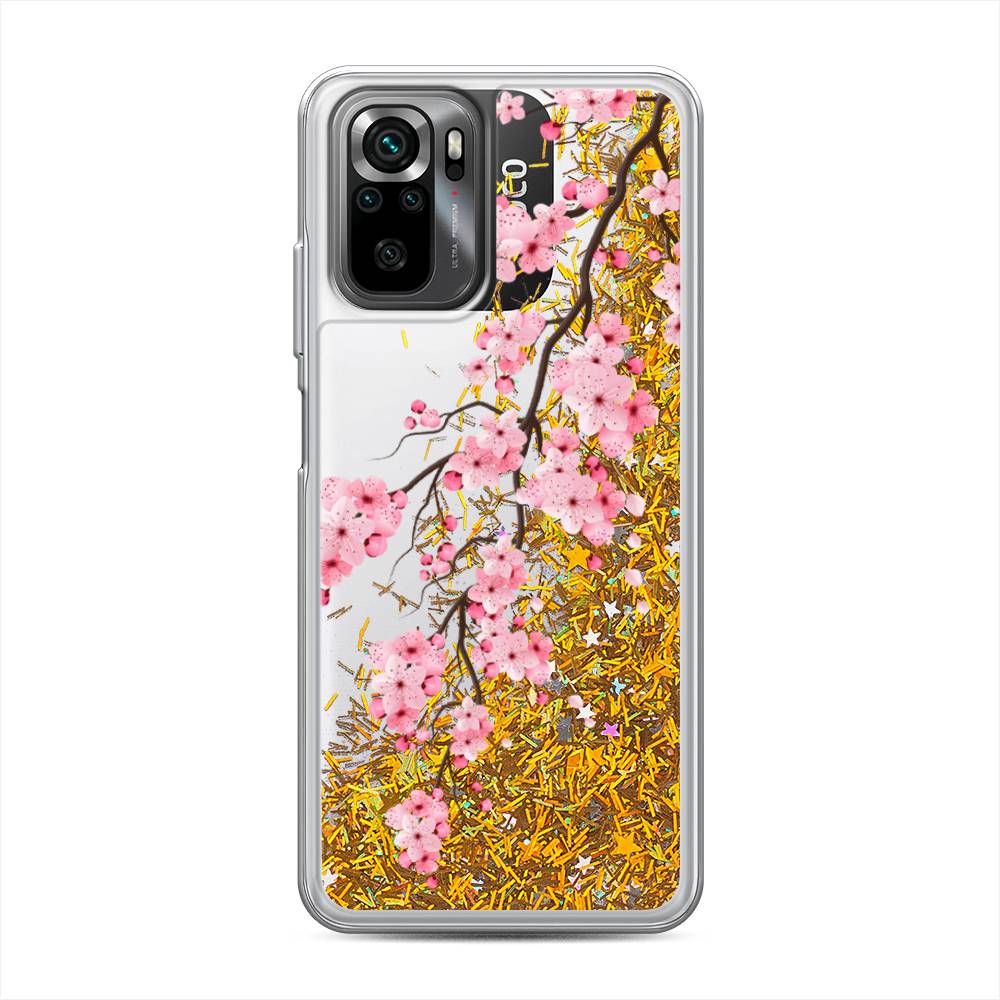

Чехол Awog "Розовая сакура" на Xiaomi Poco M5s / Сяоми Поко M5s, 316290-1