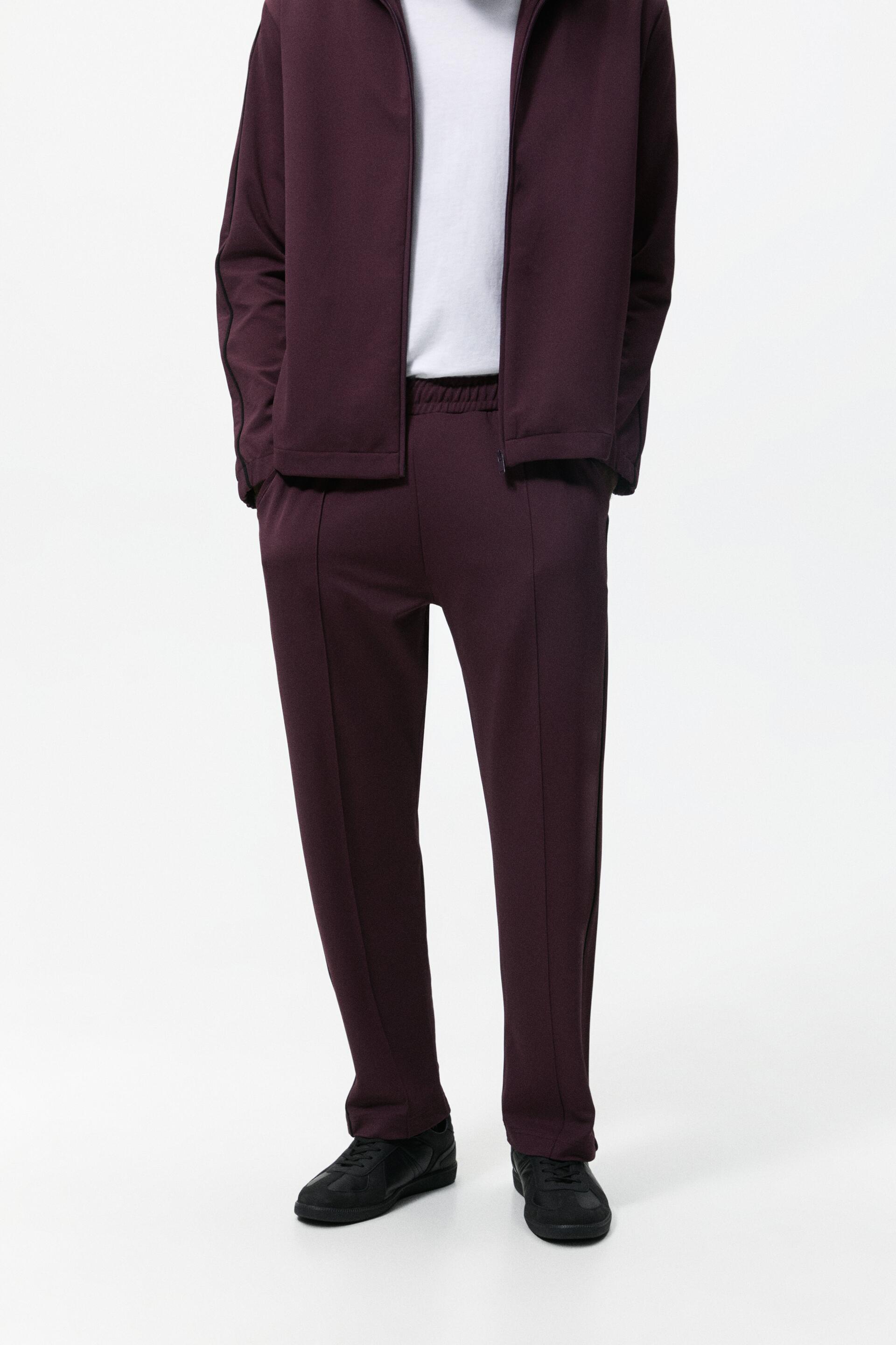 

Брюки мужские ZARA 04087348 фиолетовые XL, 04087348