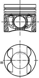 

Поршень KOLBENSCHMIDT 40095600 Dm.83.10 Std