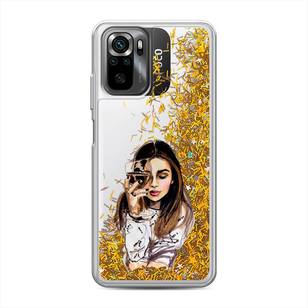 

Чехол Awog "Девушка с бокалом" на Xiaomi Poco M5s / Сяоми Поко M5s, 316290-1