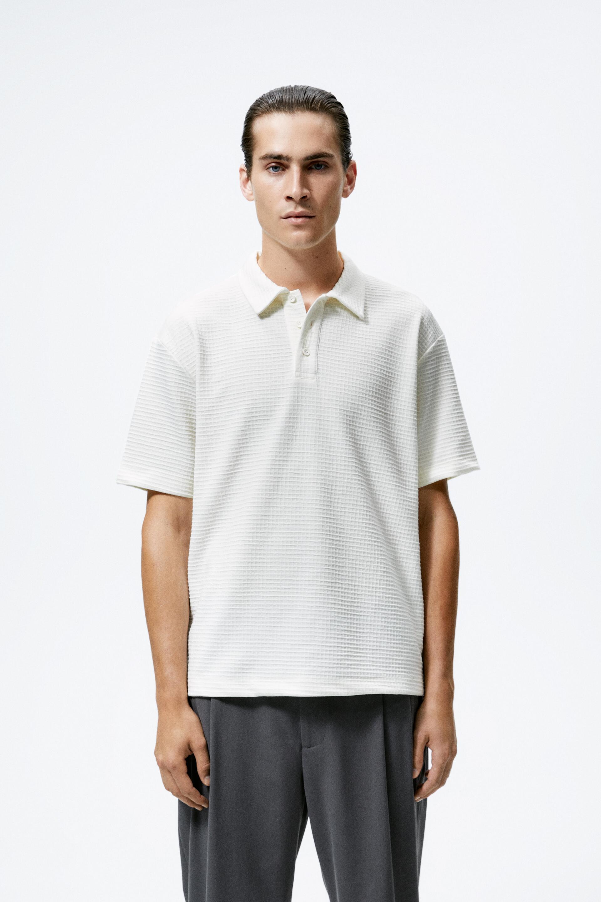 

Футболка мужская ZARA 04087337 белая XL, 04087337