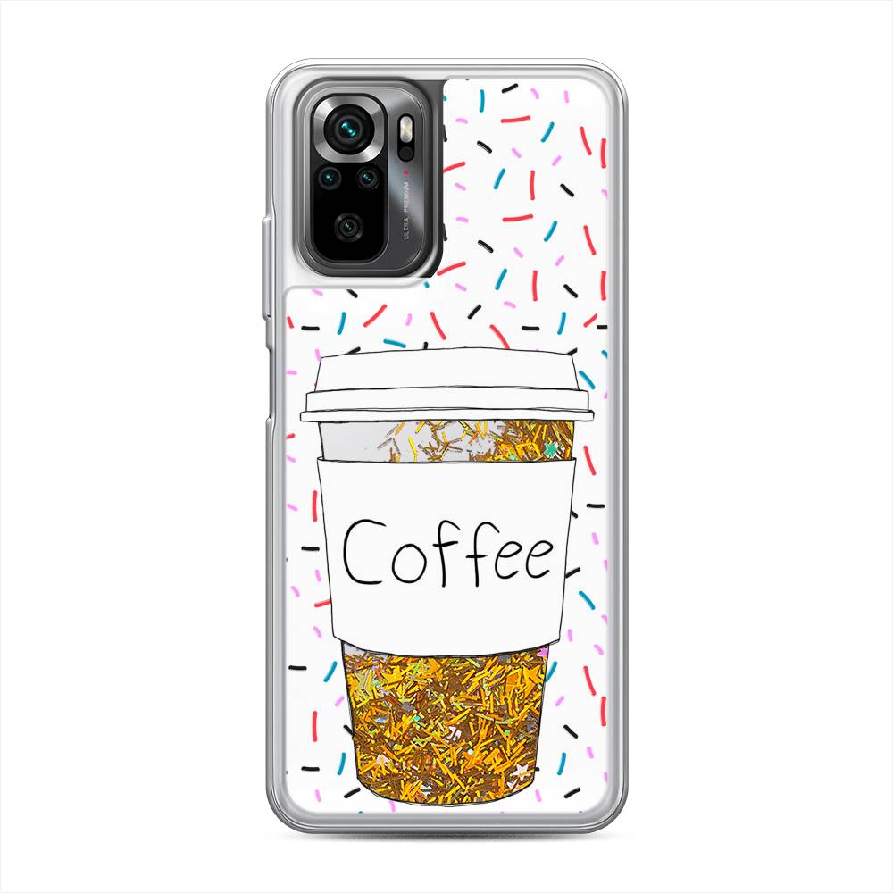 

Чехол Awog "Coffee прозрачный стакан" на Xiaomi Poco M5s / Сяоми Поко M5s, 316290-1