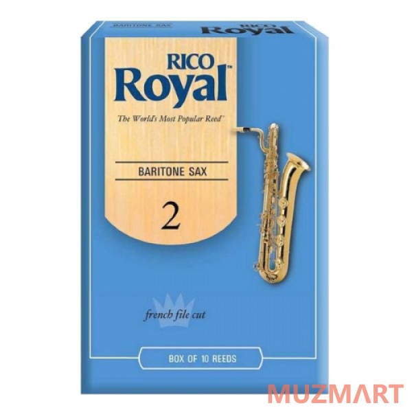 

Rico RLB1020 Трости для саксофона баритон, №2.0, серия ROYAL