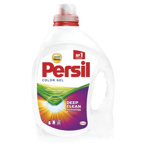 

Средство для стирки жидкое автомат 1,95 л PERSIL (Персил) Color, гель, 2454029