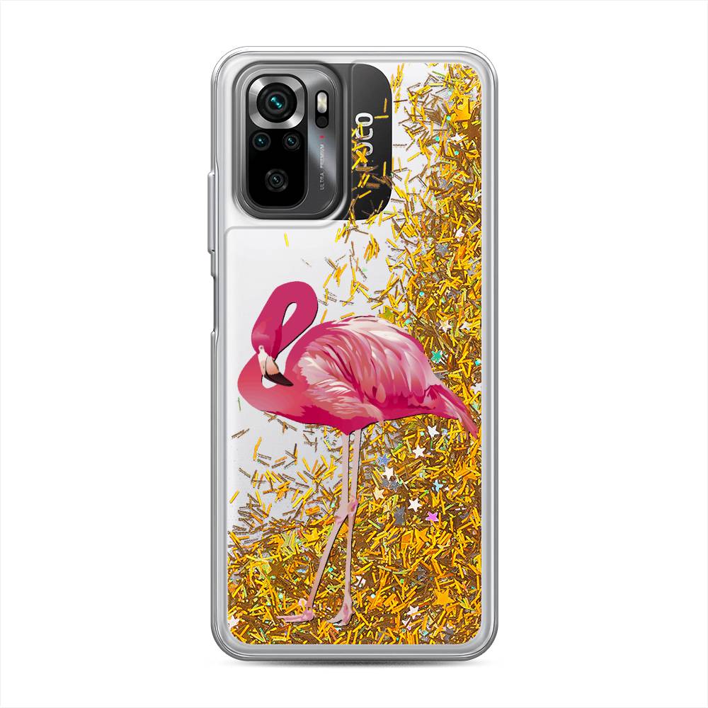 

Чехол Awog "Застенчивый фламинго" на Xiaomi Poco M5s / Сяоми Поко M5s, 316290-1