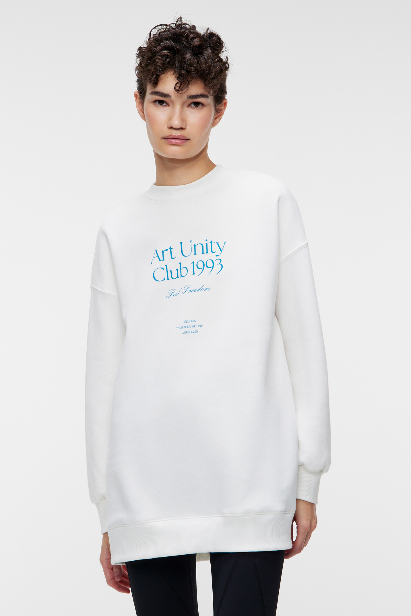

Свитшот женский Befree 2311121416-5 белый L/XL, 2311121416-5