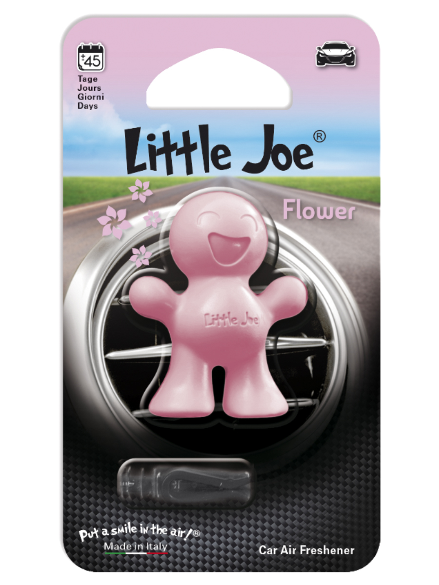 Ароматизатор Little Joe, 3D фигурка, в дефлектор, полимерный, аромат Цветочный