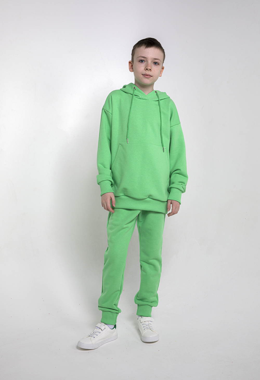 Детский спортивный костюм, МаdbаТ, к0023, р.158, цв. зеленый