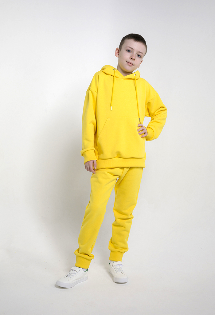 Детский спортивный костюм, МаdbаТ, к0017, р.140, цв. желтый