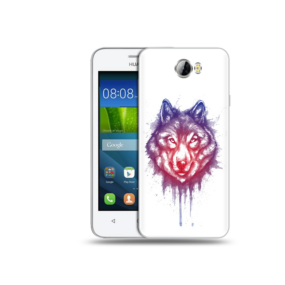 Чехол MyPads Tocco для Huawei Y5 II пушистый волк (PT27651.44.561)