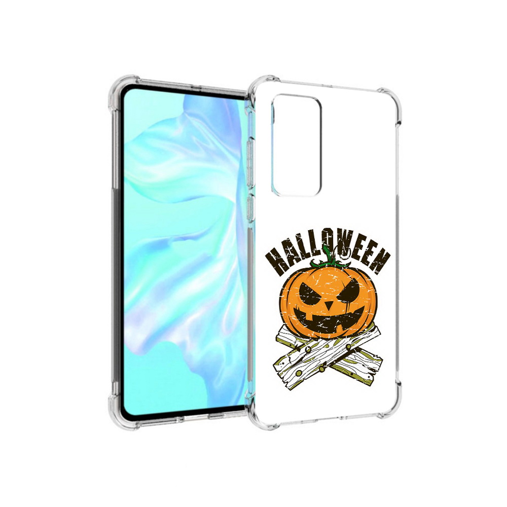 

Чехол MyPads Tocco для Huawei P40 Хэллоуин доски тыква, Прозрачный, Tocco