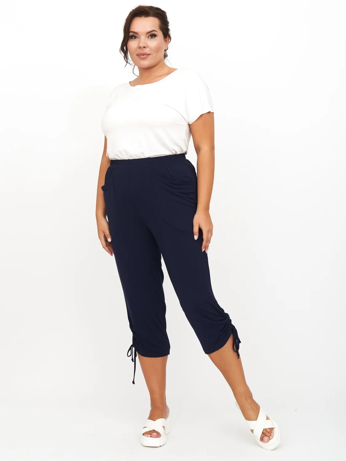 Бриджи женские ARTESSA BR08503 синие 52-54 RU