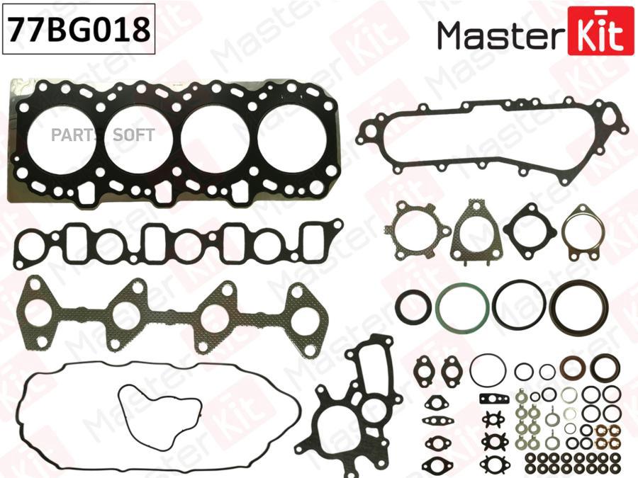 

Полный Комплект Прокладок Двс Toyota Land Cruiser 90, Hilux (1kd-Ftv) 3.0 MasterKit арт. 7