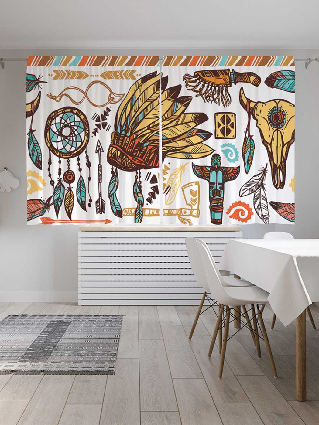 

Шторы JoyArty с фотопечатью "Индийская культура" из сатена, 290х180 см, Индийская культура