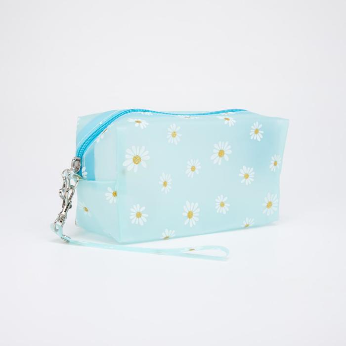 

Косметичка женская Sima-land 7105577 голубая, 7105577