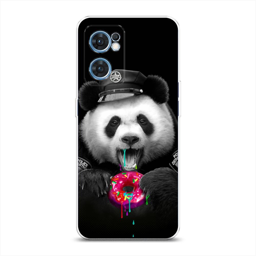 

Чехол Awog на Oppo Find X5 Lite "Панда police", Разноцветный, 259850-2