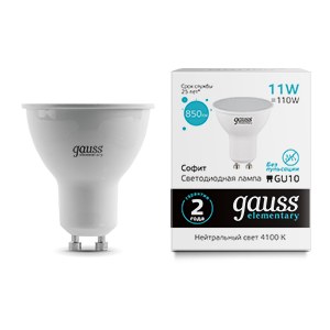 фото Упаковка ламп 10 штук лампа gauss filament а60 15w 1400lm 2700к е27 led 1/10/40