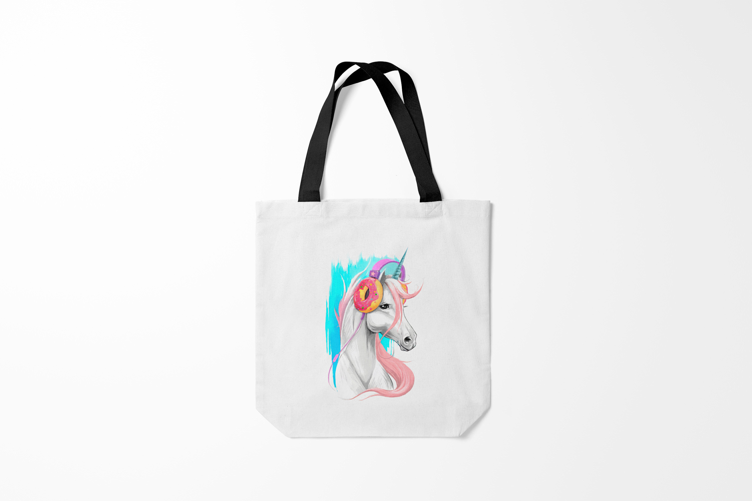

Сумка шoппер унисекс Burnettie Единороги Music Unicorn Art, белый, Единороги Music Unicorn Art