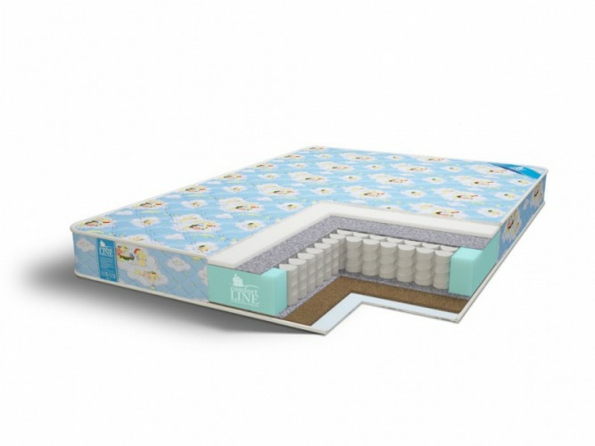 

Матрас Comfort Line Baby Eco-Hard TFK 80х190, Бежевый;белый;серый;серебристый, Baby Eco-Hard TFK