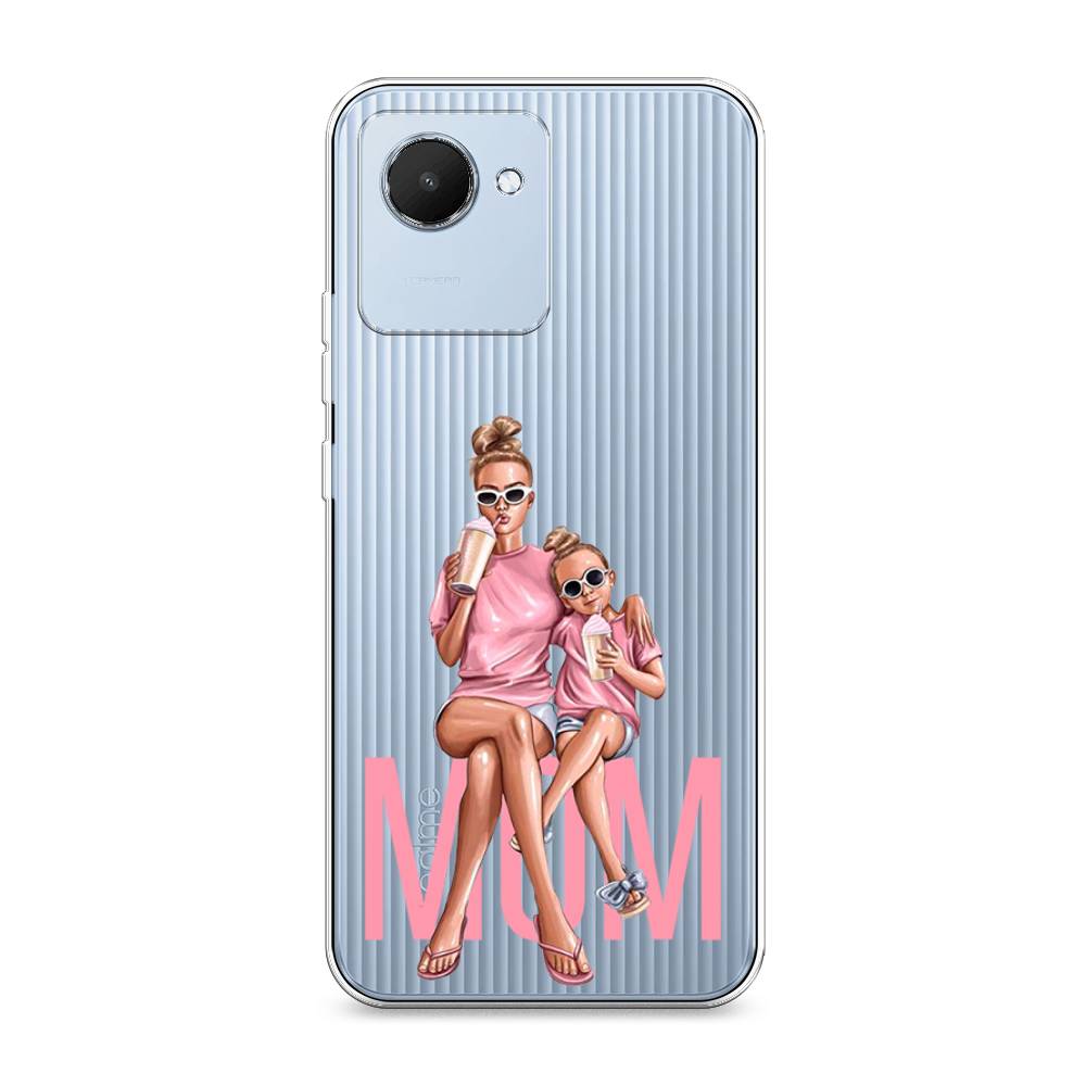 

Силиконовый чехол "Lovely mom" на Realme C30, Разноцветный, 2510550-7